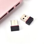 Xeju mini usb wifi dongle 802. 11 b / g / n wireless network adapter for laptop pc