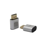 Xeme adaptateur d'affichage hdmi ddc edid plug headless spoof ghost display emulator lock plate 1920x1080 ...
