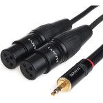 Xlr 3. 5mm female splitter cables, trs stereo male to two xlr female microphone audio microphone audio, ... Xlr 3. 5mm female splitter cables, trs stereo male to two xlr female microphone audio microphone audio, ...