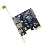 Xm carte d'extension usb 3. 1 type c pcie adaptateur usb 3. 0 pci express contr�leur hub type c et 2 ...