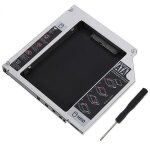 Xo 2. 5  universel hdd ide � sata support bo�tier disque dur ssd caddy 12. 7mm