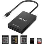 Xqd lecteur de carte sd usb 3. 0 double slot lecteur de carte mmoire compatible avec xqd / sd / sony ...
