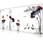 Xxl pay tapis de souris ordinateur mouse pad bureau table mat (700 x 300 x 3 mm, lotus 1)[por5247061] ...