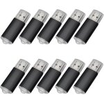 Yaxiny lot de 10 cl�s usb 2. 0 512 mo noir