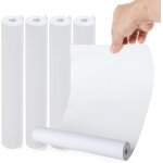 Yemaesre - (4 rouleaux) papier thermique a4 (env. 116 feuilles), papier imprimante thermique, papier ...