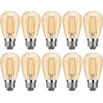 Yemaesre - ampoule led 2w s14 e27 a intensité variable, vintage, 2700k blanc chaud, 180 lumens remplace ... Yemaesre - ampoule led 2w s14 e27 a intensité variable, vintage, 2700k blanc chaud, 180 lumens remplace ...