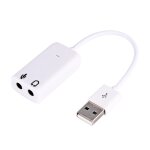 Yoins� adaptateur audio usb carte son usb usb 7. 1 canaux usb externe avec prise jack 3, 5 mm pour ordinateur ...