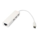 Yoinsâ® haute qualité usb 2. 0 type c 3. 1 à rj45 ethernet lan adaptateur câble avec 3 ports usb hub ... Yoinsâ® haute qualité usb 2. 0 type c 3. 1 à rj45 ethernet lan adaptateur câble avec 3 ports usb hub ...