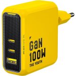 Youth 100w chargeur usb c gan chargeur rapide pps pd pour ordinateur portable 3 ports, adaptateur secteur ...