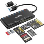 Yuhg - lecteur carte sd with usb c adapter upgraded 7 in 1 adaptateur carte sd 5gbps read write for sd ...
