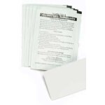 Zebra 104531 - 001 matriel de nettoyage d'imprimante feuille de nettoyage d'imprimante