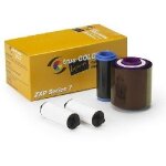 Zebra truecolours ix series ymckok - 1 - couleur (jaune, magenta, cyan, noir, transparent, noir) - cassette ...