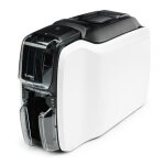 Zebra zc100 imprimante de cartes en plastique sublimation de teinte / transfert thermique couleur 300 ...