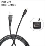 Zhenfa pour appareil photo olympus chargeur usb cble de donnes cble cb - usb5 cb - usb6 fe - 4020 ...