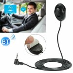 Zj010mr mono 3. 5mm coude prise voiture navigation gps haut - parleur c�ble microphone externe adh�sif ...