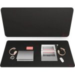 Zoresyn grand tapis de souris 140x60 cm - surface pr�cise, bords cousus, base antid�rapante.