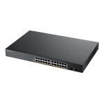 Zyxel gs1900 - 24hpv2 - commutateur - intelligent - 24 x 10 / 100 / 1000 (poe) + 2 x 10 / 100 / 1000 ...