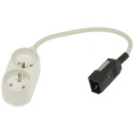 Adaptateur iec pour onduleur prise fr