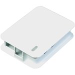 Boitier pour carte raspberry pi modle b - blanc - teko