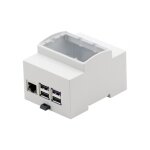 Boitier rail din pour raspberry pi version 3b, 2b et b +