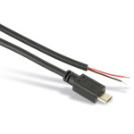 Câble d'alimentation 2 fils vers micro - usb pour raspberry pi Câble d'alimentation 2 fils vers micro - usb pour raspberry pi