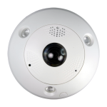 Caméra ip 12 mpx avec rectification eptz et objectif fisheye - safire Caméra ip 12 mpx avec rectification eptz et objectif fisheye - safire