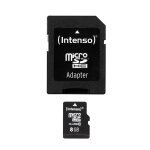 Carte micro - sd 8gb classe 10 - intenso