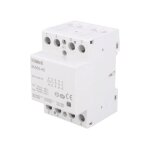 Contacteur rail din 63a 4 poles bobine 230vac - iskra