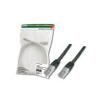 Cordon de brassage cat6 u / utp - 1m - noir