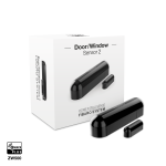 Dtecteur d'ouverture z - wave noir avec sonde de temprature - fibaro