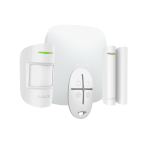 Kit d'alarme professionnel ethernet et gprs version blanche - ajax systems