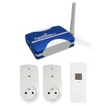 Pack de dmarrage tellstick net avec prises et sonde thermo / hygro - telldus