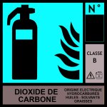 Panneau pvc 3mm extincteur classe b - wizelec