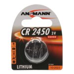 Pile bouton lithium cr2450 3 v - ansmann