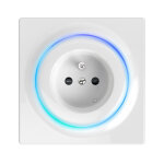 Prise murale type e z - wave walli outlet - fibaro