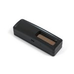 Sonde de temp�rature et hygrom�trie sans pile enocean noire - ubiwizz