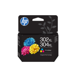 302 xl / 304 xl cartouche d'encre plusieurs couleurs original b7rt8ae