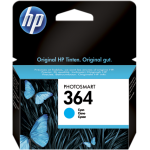 364 cartouche d'encre cyan original cb318ee