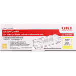 C5600 toner jaune original 43381905