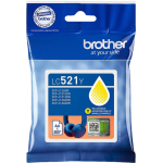 Lc - 521y cartouche d'encre jaune original lc521y