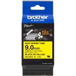 Ruban noir sur jaune original hse - 621e