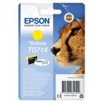 T0714 cartouche d'encre jaune original c13t07144012 T0714 cartouche d'encre jaune original c13t07144012