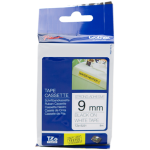 Tz - s221 ruban noir sur blanc original tze - s221
