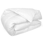 Couette 260x240 cm hiver cap nord garnissage naturel duvet d'oie 400 g / m2