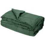 Dessus de lit polyester microfibre 220x240 cm lazy vert argile
