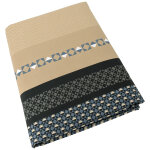 Housse de couette marlow acier 140x200 cm