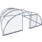 Abri de piscine en aluminium et polycarbonate 428 x 854 x 151 Abri de piscine en aluminium et polycarbonate 428 x 854 x 151