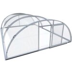 Abri de piscine en aluminium et polycarbonate 514x1066x178 abrilios Abri de piscine en aluminium et polycarbonate 514x1066x178 abrilios