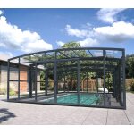 Abri de piscine isma haut abrilios télescopique pour piscine 600x400 Abri de piscine isma haut abrilios télescopique pour piscine 600x400