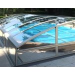Abri de piscine mi - haut télescopique imperial 10. 66x4 abrilios Abri de piscine mi - haut télescopique imperial 10. 66x4 abrilios